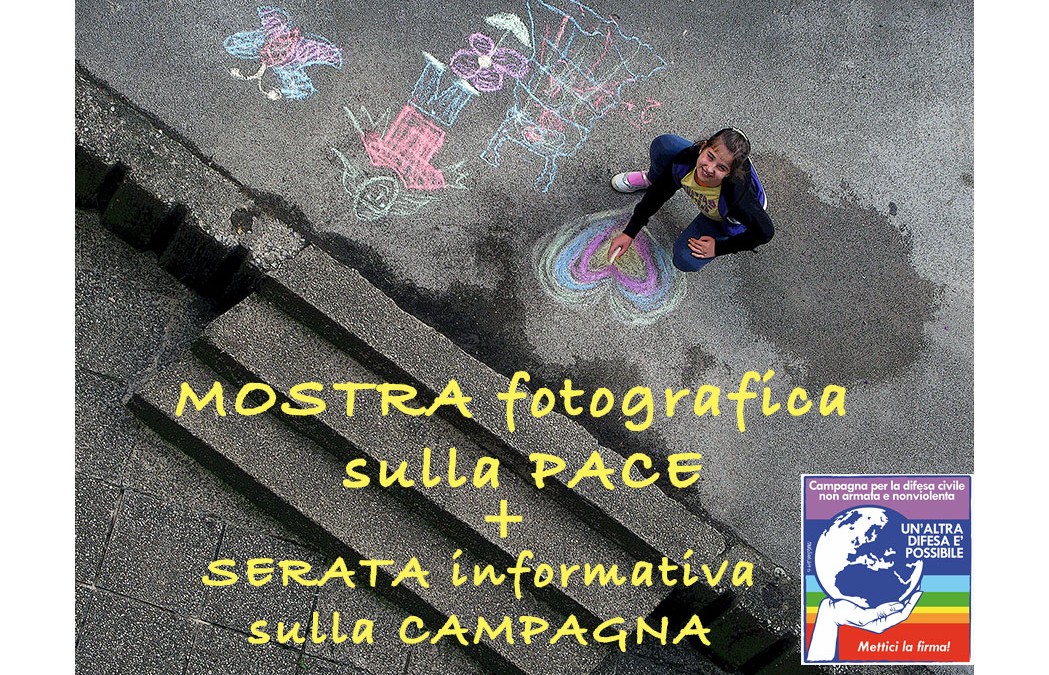 FOTO + SERATA sulla pace