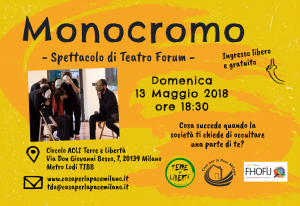 Spettacolo di Teatro Forum Monocromo