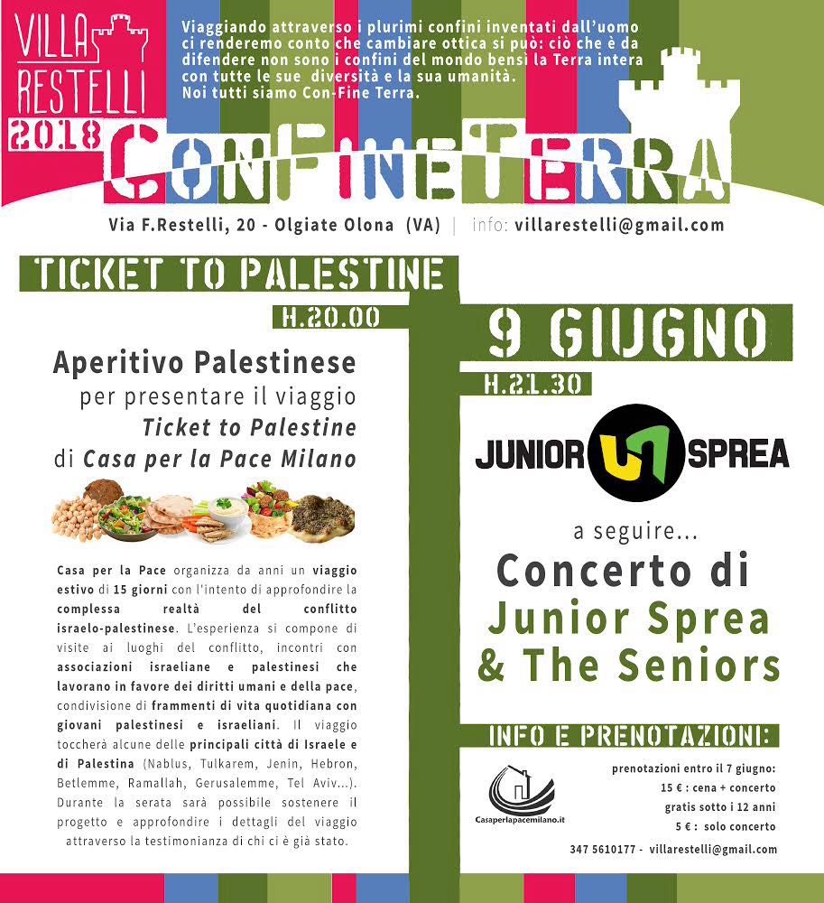 Presentazione del Viaggio di conoscenza in Palestina ed Israele