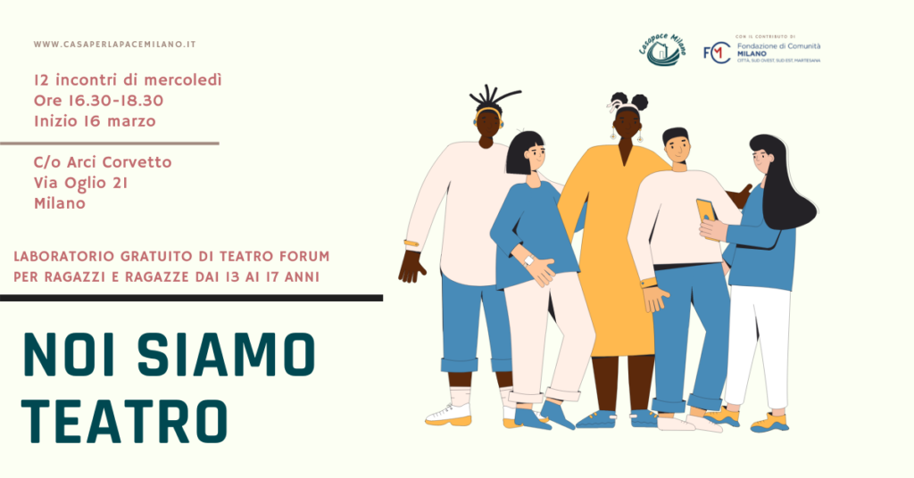 Teatro per adolescenti marzo 2022