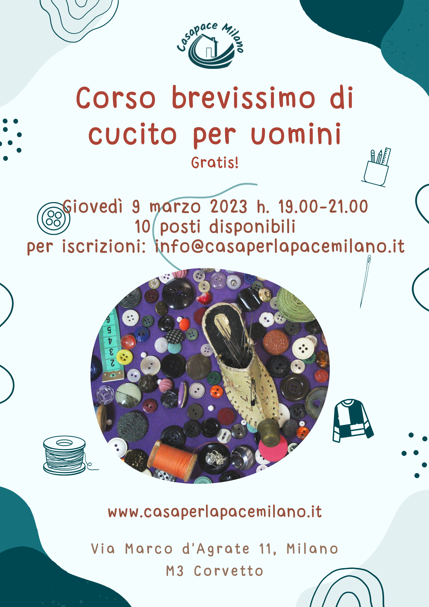 corso di cucito 