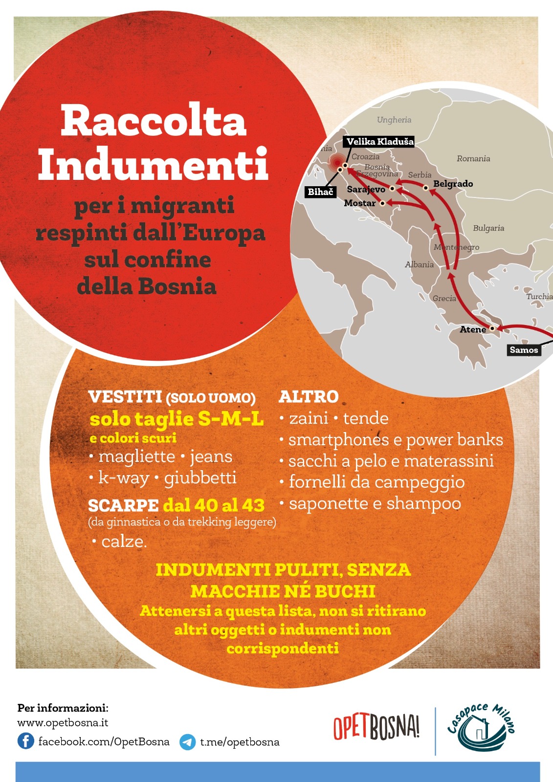 opetbosna raccolta indumenti