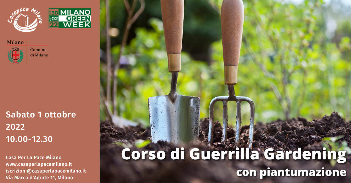 locandina guerrilla gardening