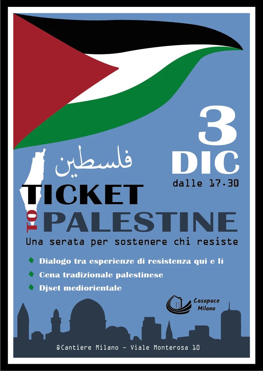 ticket to palestine