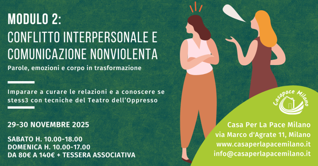 comunicazione nonviolenta conflitti interpersonali