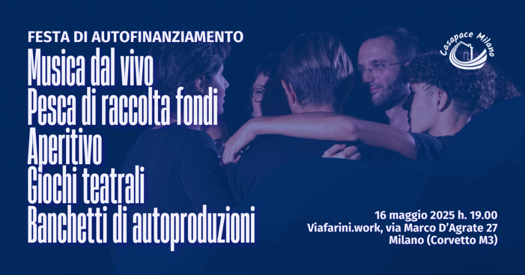 teatro dell'oppresso autofinanziamento