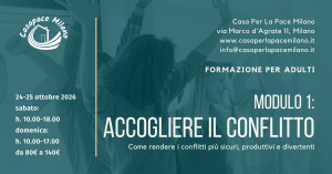 accogliere il conflitto 2026
