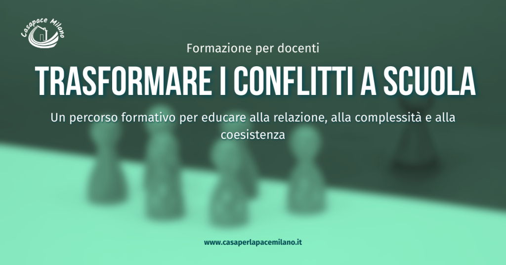 Formazione docenti trasformare i conflitti