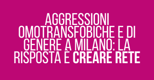 aggressioni a milano
