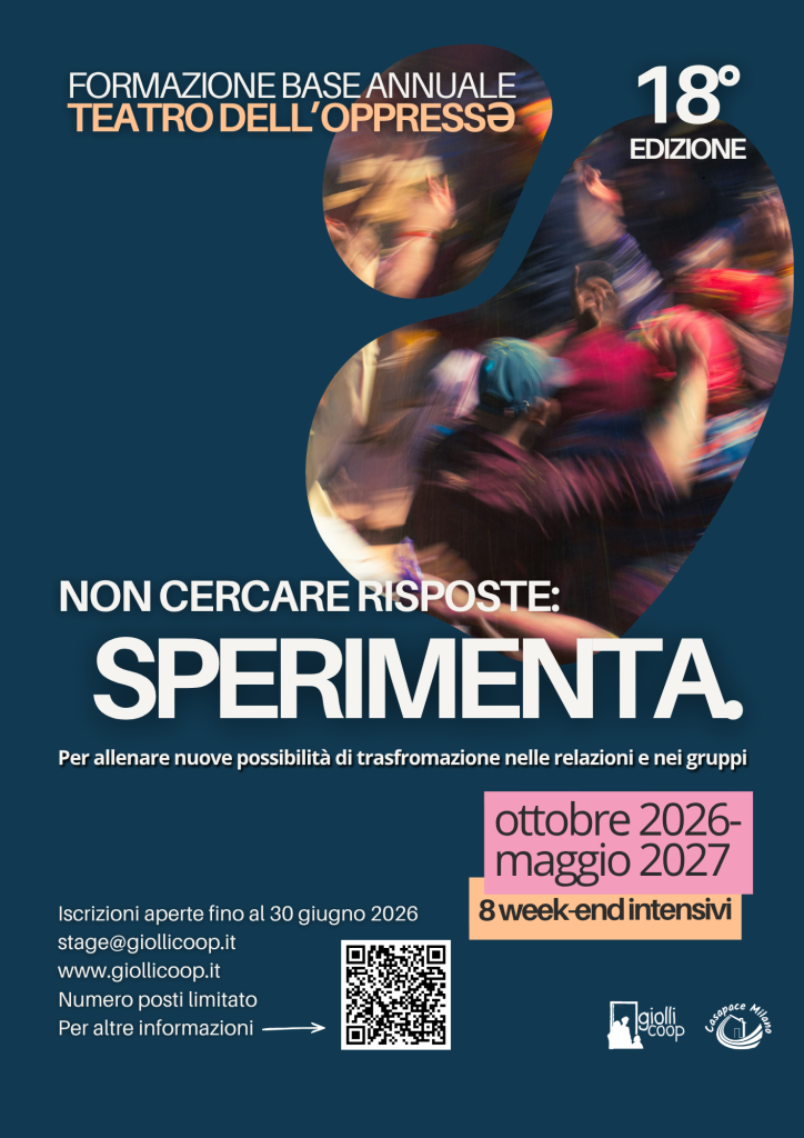 corso di teatro dell'oppresso formazione base con giolli coop